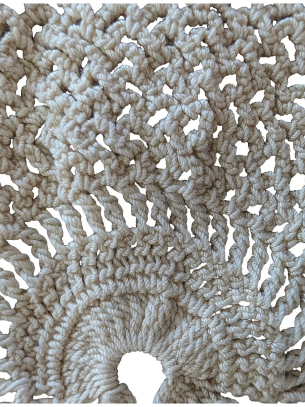 Lace Crochet Floral Appliqué - Set Of 4